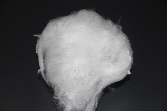 Fibre d'agrafe synthétique acide polylactique régénérée de pp pour le tissu non-tissé