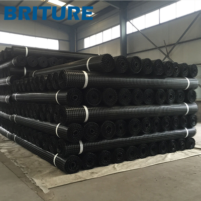 Polypropylène biaxiale Geogrid avec la résistance à la traction de 30-30kN/M For Engineering Projects