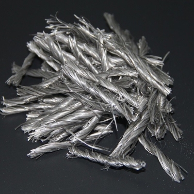 Fibre concrète du macro polypropylène synthétique pp d'OEM pour le ciment