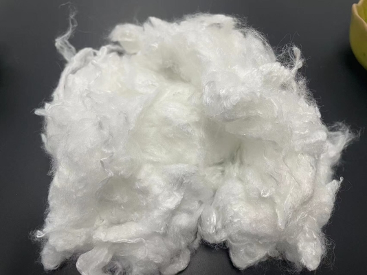 Fibre d'agrafe synthétique réutilisée de l'alcool polyvinylique PVOH 1.2D X 38mm